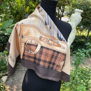 Silk scarf 30”x30”